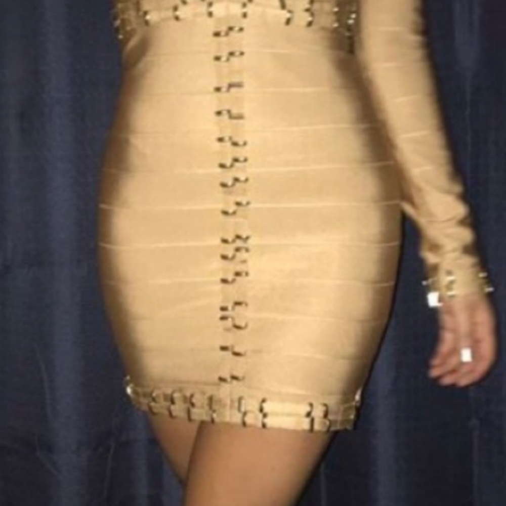 Women Knit Bandage Dress Size Medium